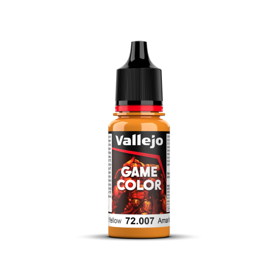 Vallejo Game Color 72.007 Gold Yellow , 18 ml